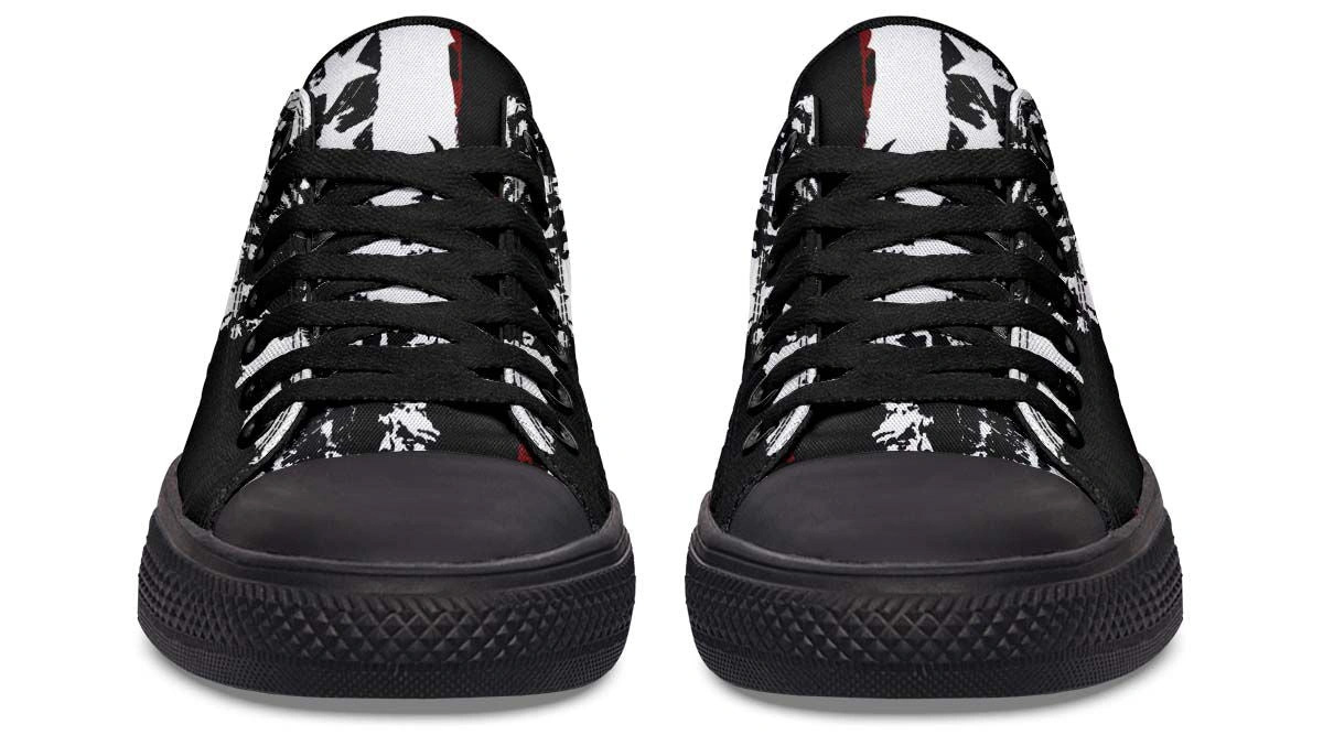 Dumbbell Black Lowtop Sneaker - Image 5